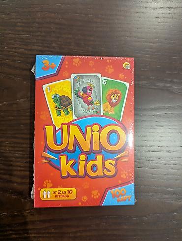 сортер: UNiO Kids — детская карточная игра - Возраст: 3+ - Кол-во игроков: от — 1