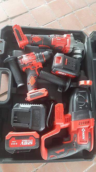 Наборы электроинструментов: Набор хильти 3×1. блгарка+гайковерт+шуруповерт+2 больших — 9