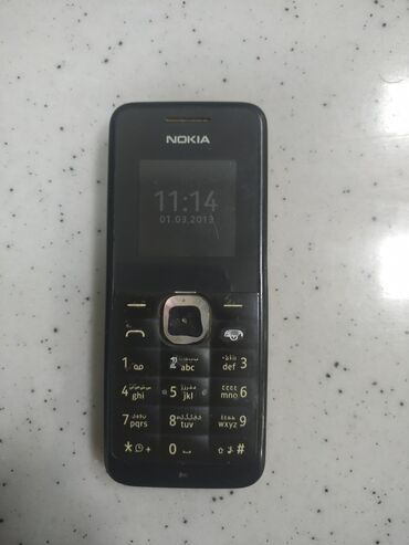 Nokia: Nokia 105 4G, rəng - Qara, Zəmanət, Düyməli