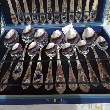 Süfrə ləvazimat dəstləri: Qedimi hamisı tam teze bulud qaşığlari xörek qaşığ destıəri itort — 7