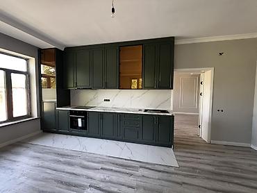 silver kitchen: Комплект офисной мебели, Новый, Шкаф, В рассрочку, МДФ, цвет - Зеленый — 5