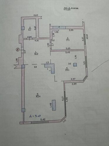 Продажа квартир: 3 комнаты, 106 м², Элитка, 3 этаж