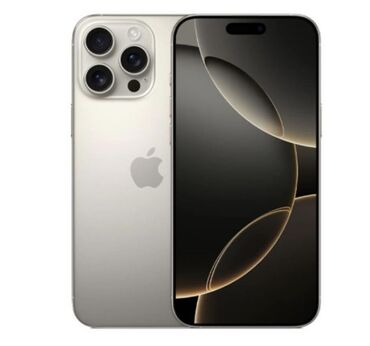 Apple iPhone: IPhone 16 Pro Max, Новый, 256 ГБ, Кабель, Коробка, 100 %