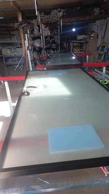 Digər tikinti materialları: Şüşə ara kesme Ofis Cafe Bank ve diger obyektler üçün şüşe — 6