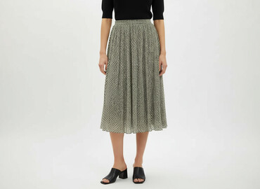 buty na koturnie z futerkiem: Women`s skirt, size L