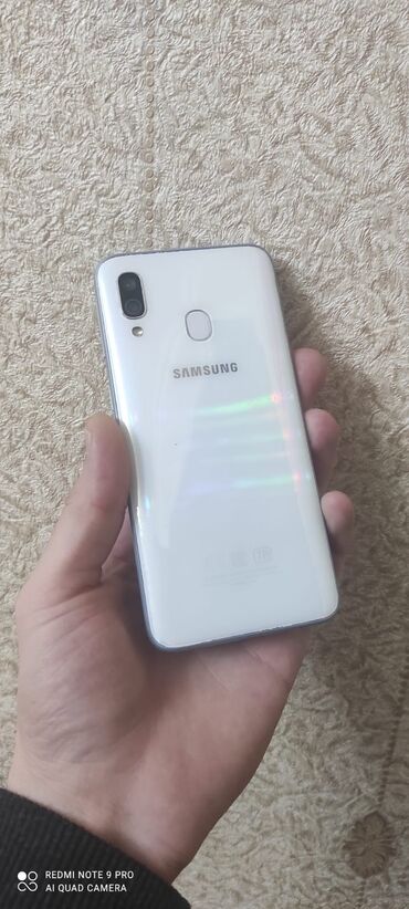 samsung rt35k5440s8: Samsung Galaxy A40, 64 GB, rəng - Ağ, Barmaq izi, Face ID