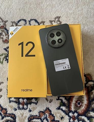 realme 12: Realme 12, Б/у, 256 ГБ, цвет - Зеленый, 2 SIM — 3