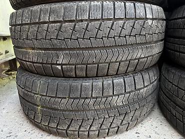 Шины 215 / 55 / R 17, Зима, Б/у, Пара, Легковые, Япония, Bridgestone