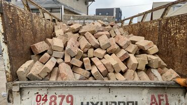 облицовочные кирпичи: Тешиктерсиз, таблетка, Бышкан кирпич