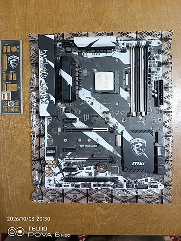 Настольные ПК и комплектующие: MSI X370 KRAIT GAMING (ам4) / без процессора
цена 4500 — 1