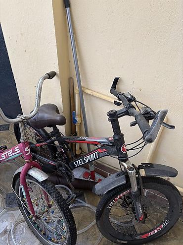 veloiped: İşlənmiş İki təkərli Uşaq velosipedi Stels, 20", sürətlərin sayı: 1, Ünvandan götürmə, Ödənişli çatdırılma — 2
