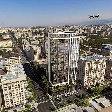 1700: Апарт-отель в Золотом квадрате 📍 Исанова × Токтогула, ЖК Borsan — 1