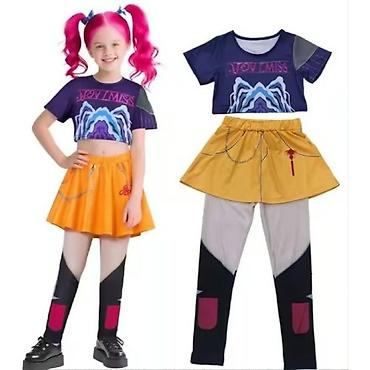 nacrtani stitch: Dečiji kostim – komplet inspirisan modernim pop/gaming stilom - — 1