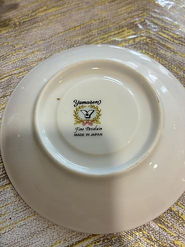 piknik sufrəsi: Yamasen fine porcelain japan isdesali Cay dest heresi 6 denedi caynik — 6