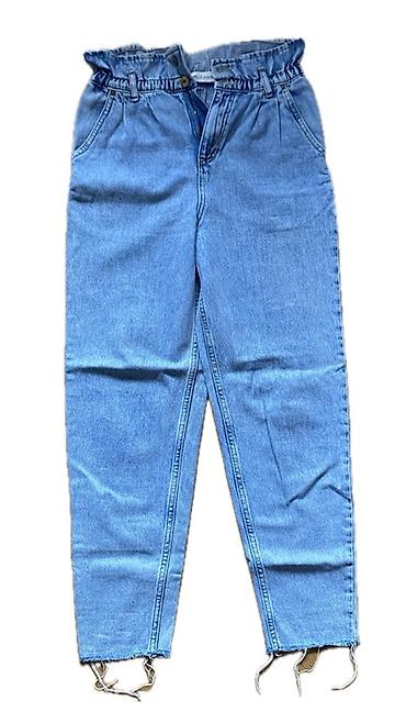 Джинсы: KotON Jeans qadın cins şalvar - Model: Yüksək belli, “paperbag” tipli — 1