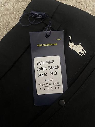 ralph: Мужские брюки, L, Polo Ralph Lauren, Новый, цвет - Черный, Платная доставка — 3