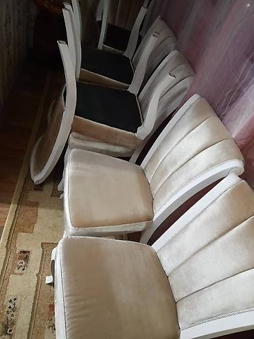 Столы и стулья для зала: Стол и стул для зала, цвет - Белый — 6