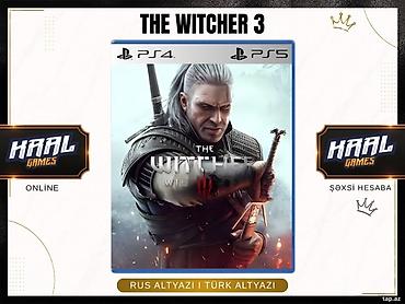 oyun hesabı sat: PS4 və PS5 üçün "The Witcher 3: Wild hunt" oyunu 👑 PS4 və PS5 üçün — 1