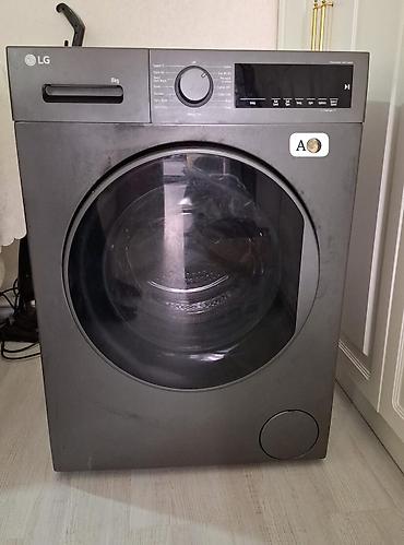 LG paltaryuyan maşın – 8 kq, ön yükləməli, qrafit/qaranlıq boz rəng lalafo.az -da LG paltaryuyan maşın – 8 kq, ön yükləməli, qrafit/qaranlıq boz rəng