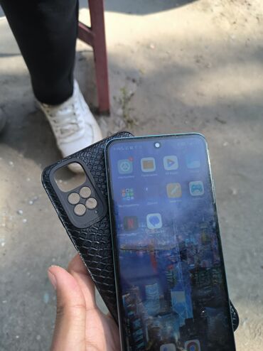 телефоны xiaomi redmi 11s: Redmi, Redmi Note 11, Колдонулган, 128 ГБ, түсү - Көк