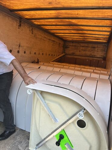 Duş poddonları: Künc duş ləyənləri – akril materialdan Məhsul təsviri: - Forma: künc — 2