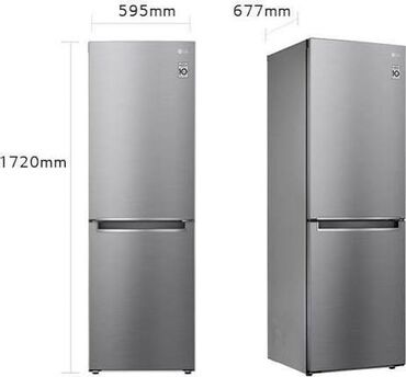 холодильники маленький: Холодильник LG, Новый, Двухкамерный, No frost, 60 * 175 * 60