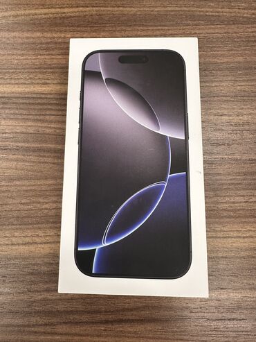 Apple iPhone: IPhone 16 Pro, Новый, 256 ГБ, Черный