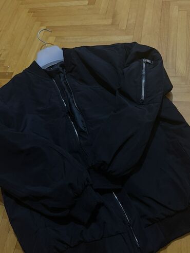 Kurtkalar: Unisex bomber gödəkçə - Model: oversize bomber - Rənglər: qara - — 8