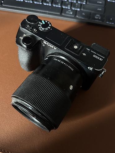 объектив: Беззеркальная камера Sony α6500 с объективом Sigma 30mm f/1.4 DC DN — 1