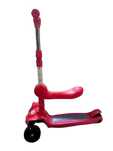 vespa za devojcice: Trotinet sa sedištem – roze (šifra: 023900R-260) Zabavan i — 4