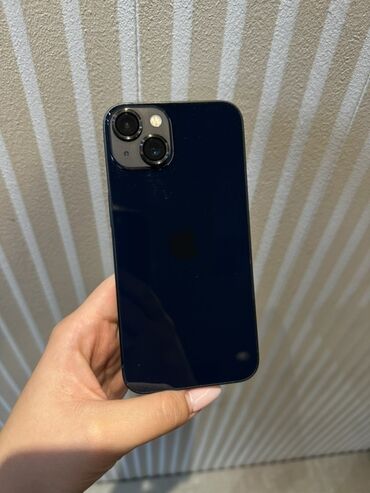 айфон 13 мини 128: IPhone 13, Колдонулган, 128 ГБ, Көк, Коргоочу айнек, Каптама, Куту, 79 %