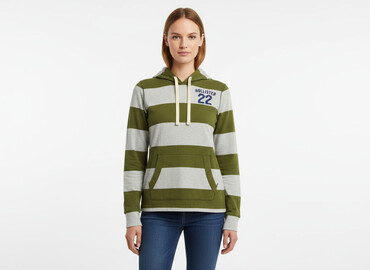 bluzy z kapturem ze zwierzętami: Hollister & Co, Bluza z kapturem damska, rozmiar S