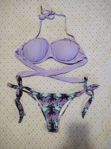 lisca kupaći kostimi jednodelni 2023: M (EU 38), Single-colored, Print, color - Purple