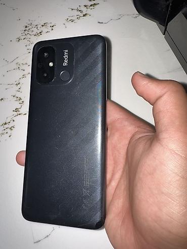 herbi telefon: Redmi 12C, 128 GB, rəng - Qara, Qırıq — 2