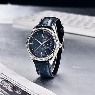 Ručni satovi: PAGANI DESIGN PD-1689 - 40mm - Plava Potpuno nov muški sat PAGANI — 2