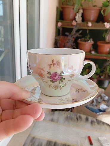 Çay dəsti, Farfor