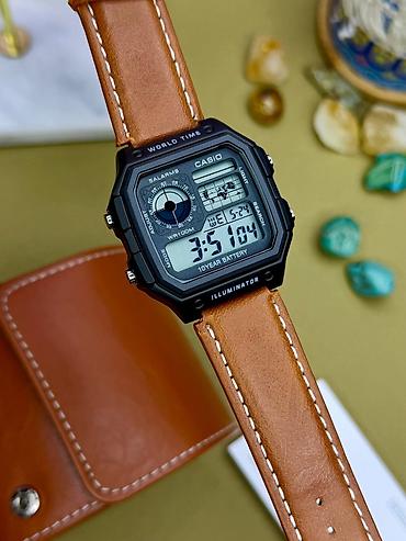 plaslar kisi: Casio World Time (Illuminator) rəqəmsal qol saatı - Funksiya və — 3