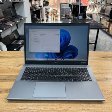 ноутбук купить в рассрочку: Ноутбук, Acer, 8 ГБ ОЗУ, Intel Core i3, 15.6 ", Б/у, память SSD