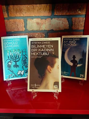 saat şamdan: Stefan Zweig – Modern Klassiklər Dizisi kitabları 3lü set (Türkiyə İş — 1