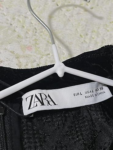 Платья: Платье ZARA с пайетками | Размер L Эффектное чёрное мини-платье от — 4