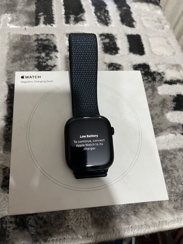 Apple Watch: Apple Watch Series 10 GPS, 46 мм, "Оникс", Jet Black, спортивный