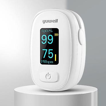 Пульсоксиметры: 🩺 Пульсоксиметр YX102 Yuwell (Белый Люкс) - 1319 с Точный и удобный — 5