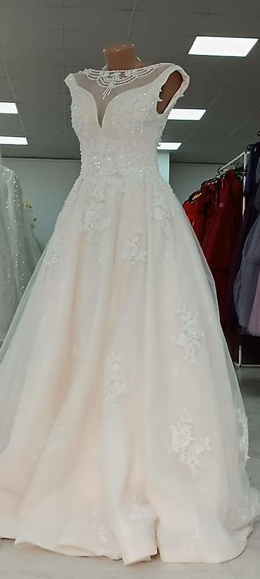 Свадебные платья: Свадебное платье, Закрытое, Мусульманское, Открытая спина, Русалка, Б/у — 6