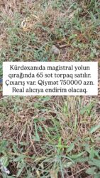 купить землю в кусарах: 65 sot, Biznes üçün, Mülkiyyətçi, Kupça (Çıxarış)