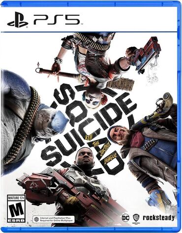 PS4 (Sony PlayStation 4): Оригинальный диск !!! Посейте хаос в игре Suicide Squad: Kill the