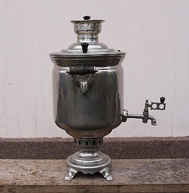 Samovarlar: İşlənmiş Od Samovar, 7 l, Ödənişli çatdırılma, Rayonlara çatdırılma — 3