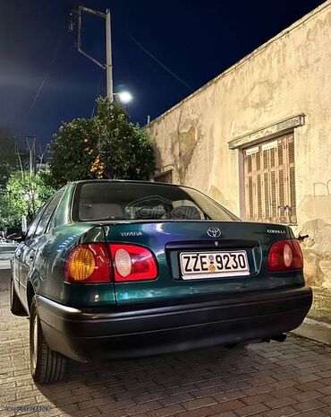 Toyota: Toyota Corolla: 1.4 l. | 2001 έ. Λιμουζίνα — 5