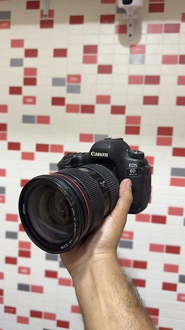 canon 70: Canon EOS 6D Mark II + Canon EF 24-70mm f/2.8L (II) dəst Məhsulun — 2