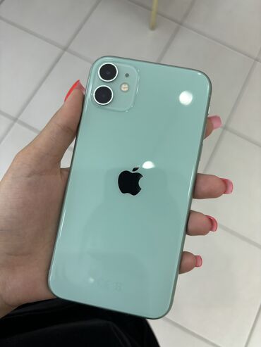 iphone xs qiymeti irşad: IPhone 11, 128 ГБ, Зеленый, Отпечаток пальца, Face ID