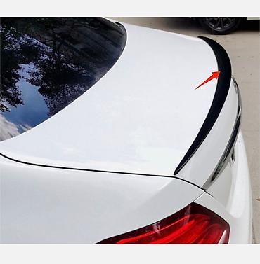 Аксессуары и тюнинг: Spoiler. Mercedes E300 Təzə spoyler 2016-2020 Baqaj spoyler E class — 2